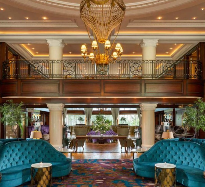 Powerscourt Hotel - Main lobby interior